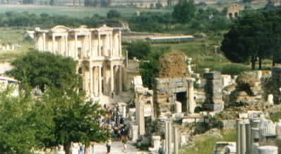 Part Of Ephesus Including Library