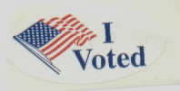 Sticker You Get For Voting
