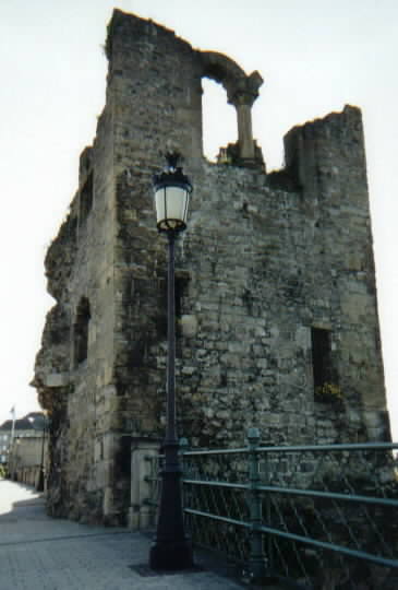 Tower Ruin In Luxembourg